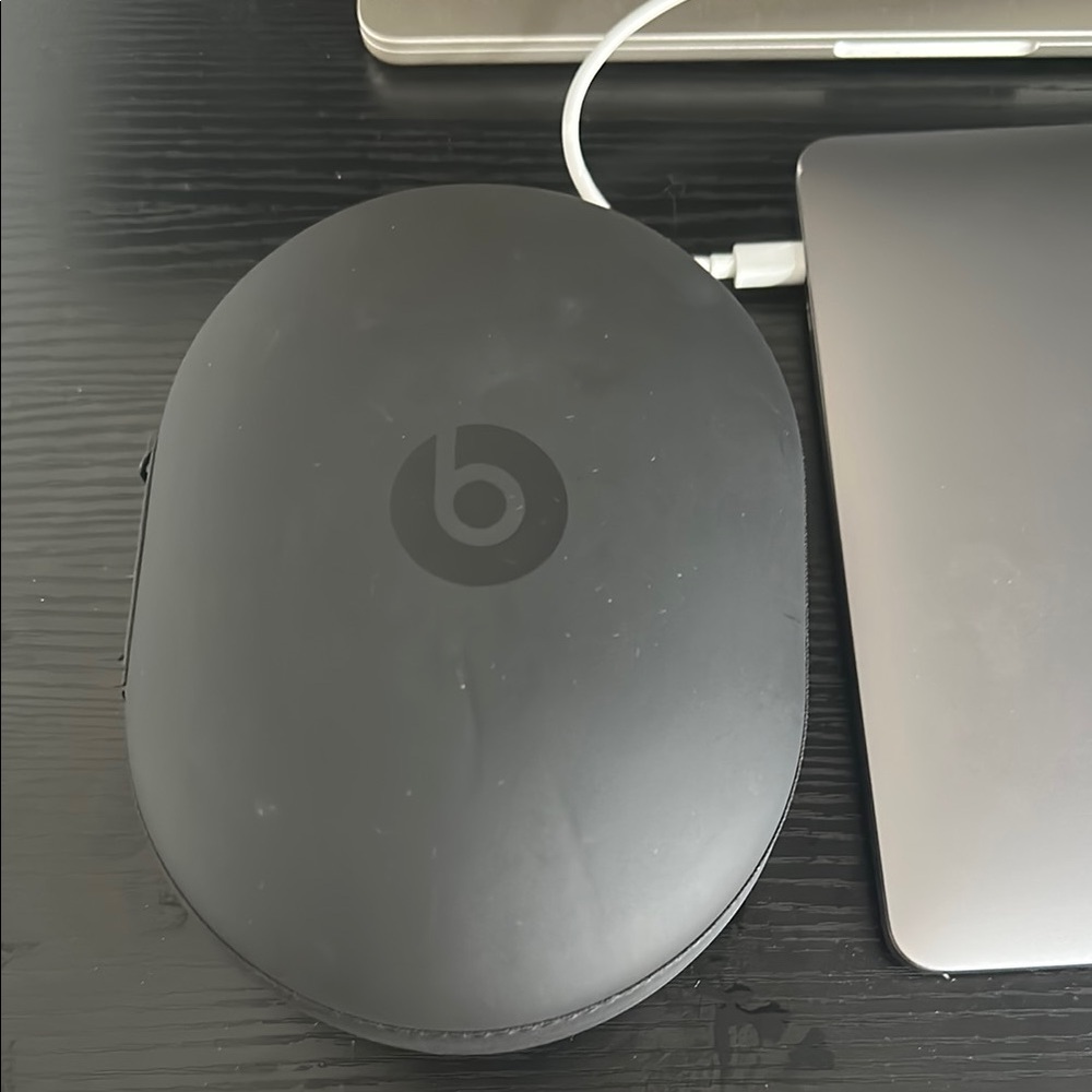 Beats Gray and Gold Wireless Headphones